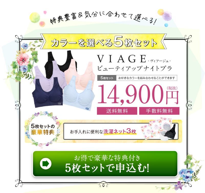 viage ナイトブラ